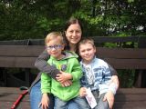 kv�ten 2014 - s mamkou a br�chou